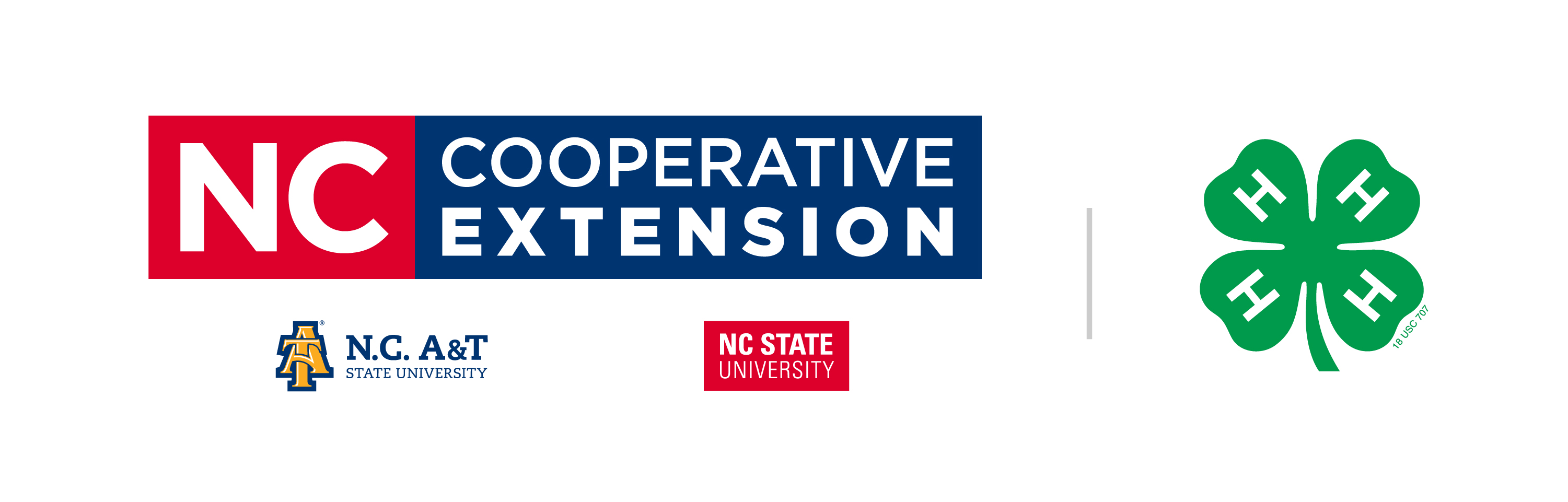 N.C. Cooperative Extension and 4-H logo